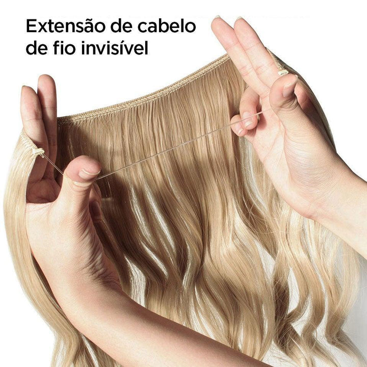 Aplique de Cabelo Invisível Liso – Beauty Hair | Loja Lado Mulher