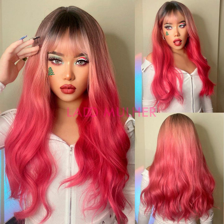 Peruca Cosplay Colorida Colorful - Beauty Hair | Loja Lado Mulher
