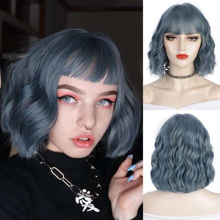 Peruca Lace Front Colorida Colorful Média Curta – Beauty Hair | Loja Lado Mulher