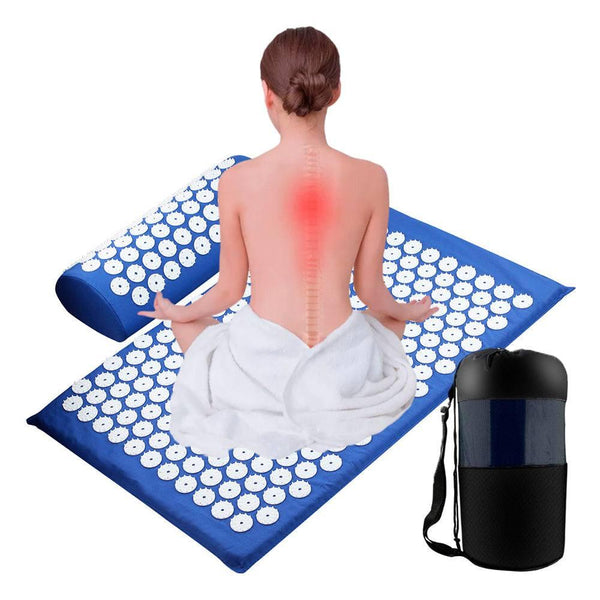 Tapete e Almofada de Acupressão Acupuntura Yoga Relaxamento - Lótus | Loja Lado Mulher